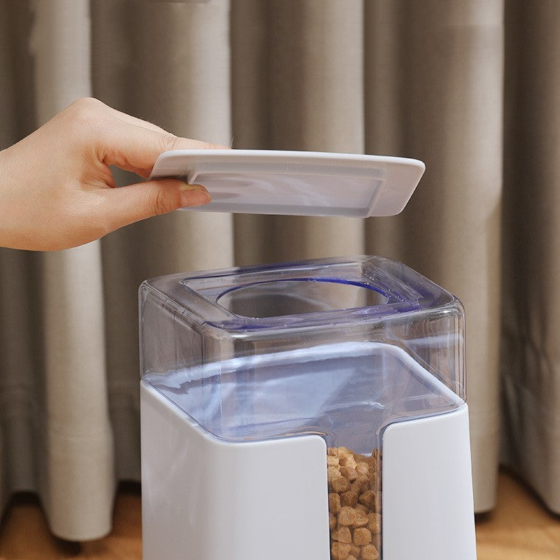 Automatic Double Pet Bowl with Feeder and Water Dispenser