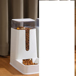 Automatic Double Pet Bowl with Feeder and Water Dispenser